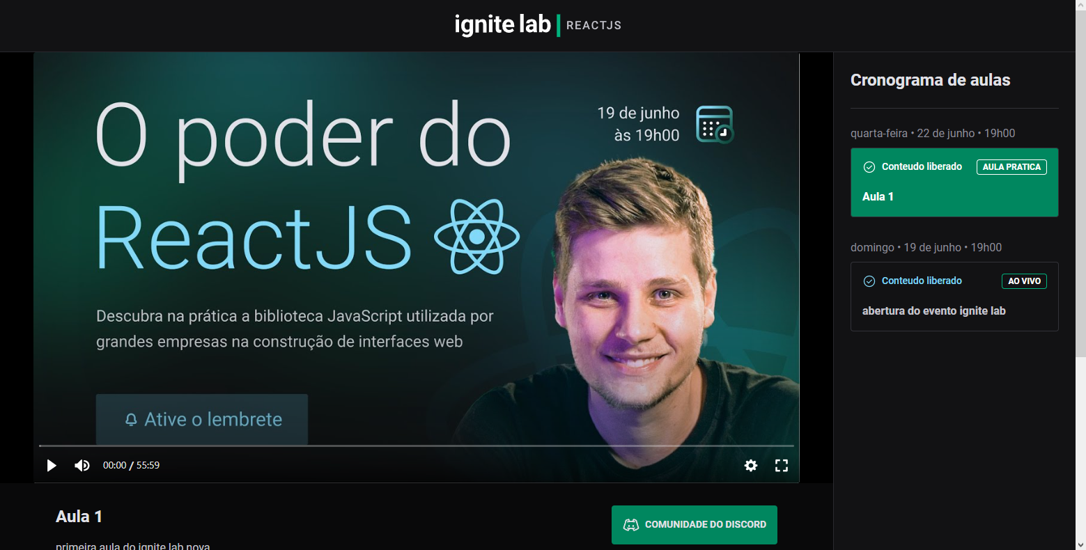 GitHub - rogeriosouz/projeto-ignite-lab: projeto feito em uma semana ...
