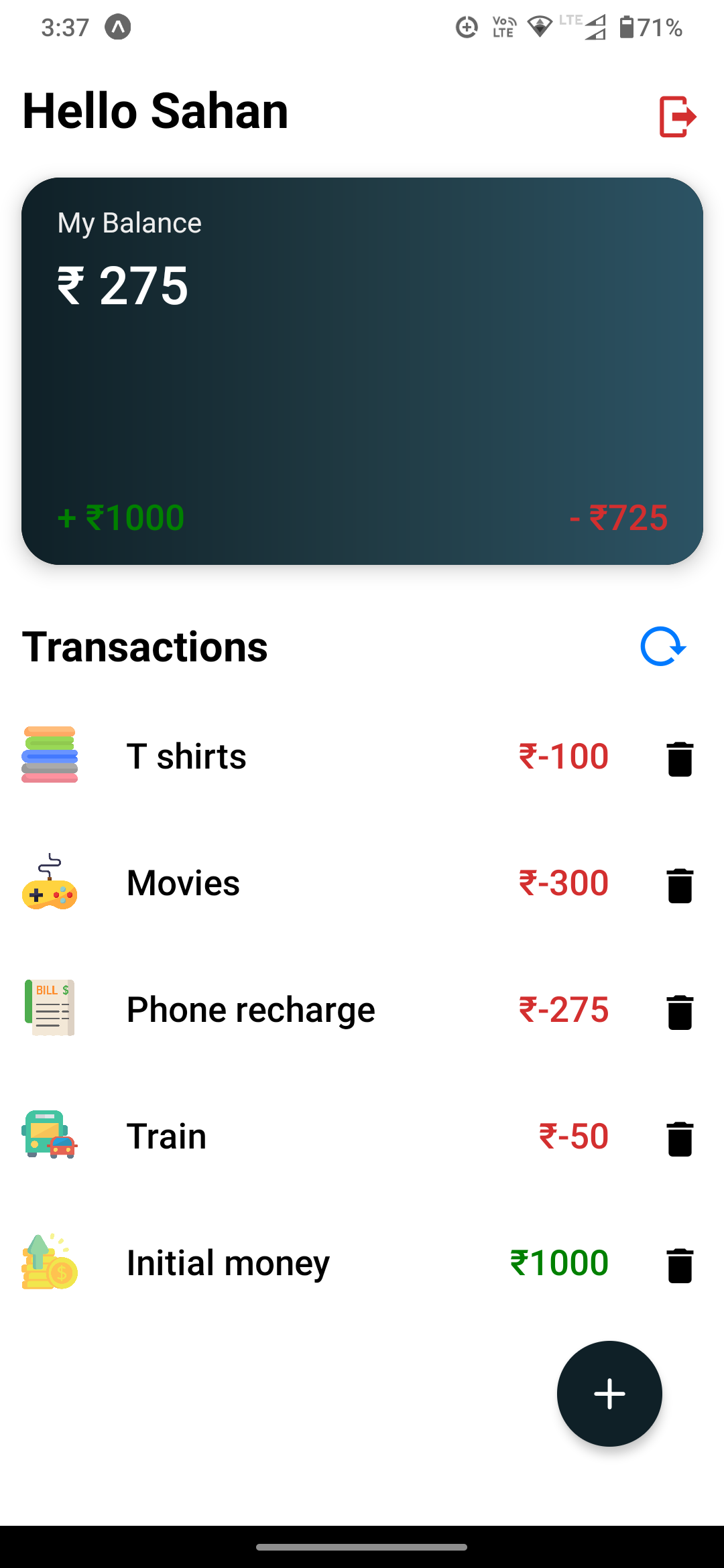 GitHub - sahanmndl/Strack: Expense Tracker app built using React Native ...