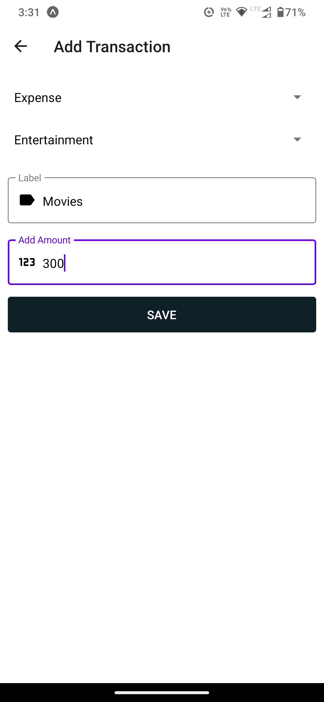 GitHub - sahanmndl/Strack: Expense Tracker app built using React Native ...
