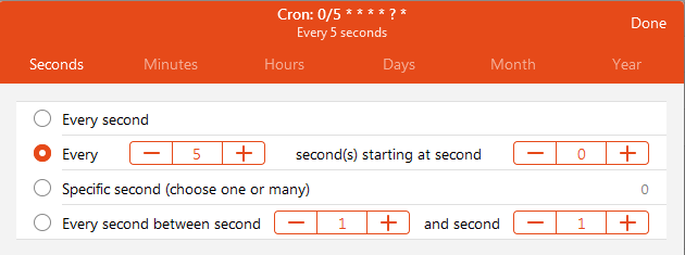 Cron expression builder: parse an existing expression back into fields ...