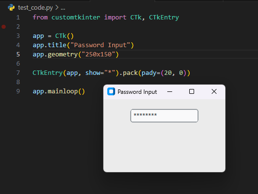 Enhancement Request : Add Password [ New Widget ] · Issue #1793 ...