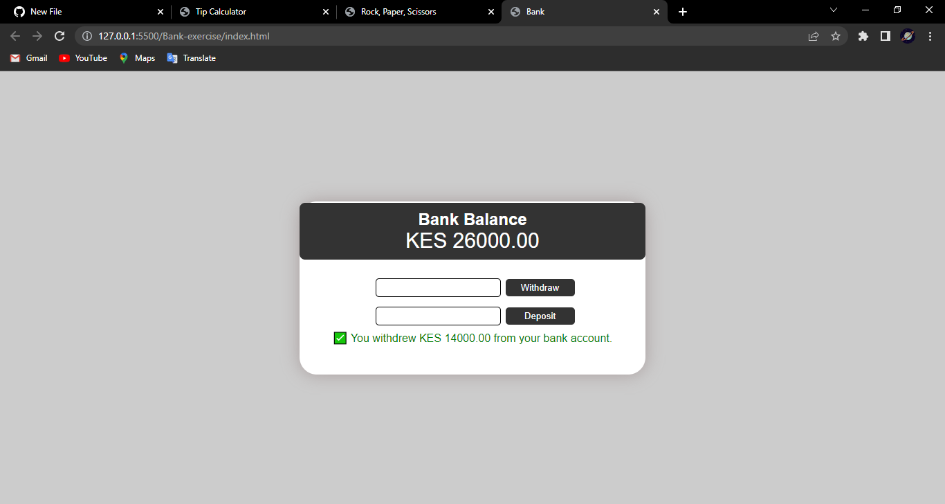 GitHub camballe/dummybankapp An app that lets you deposit or withdraw money, and also keep