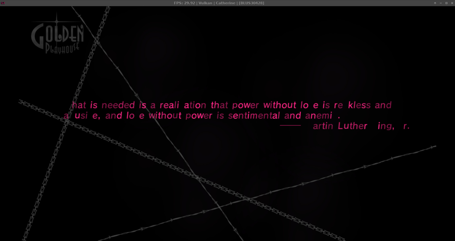 [Linux] Missing characters onscreen in Catherine · Issue #3102 · RPCS3 ...
