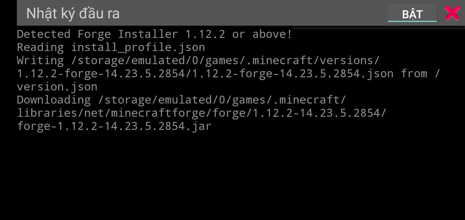 Can't install forge 1.12.2 · Issue #542 · PojavLauncherTeam ...