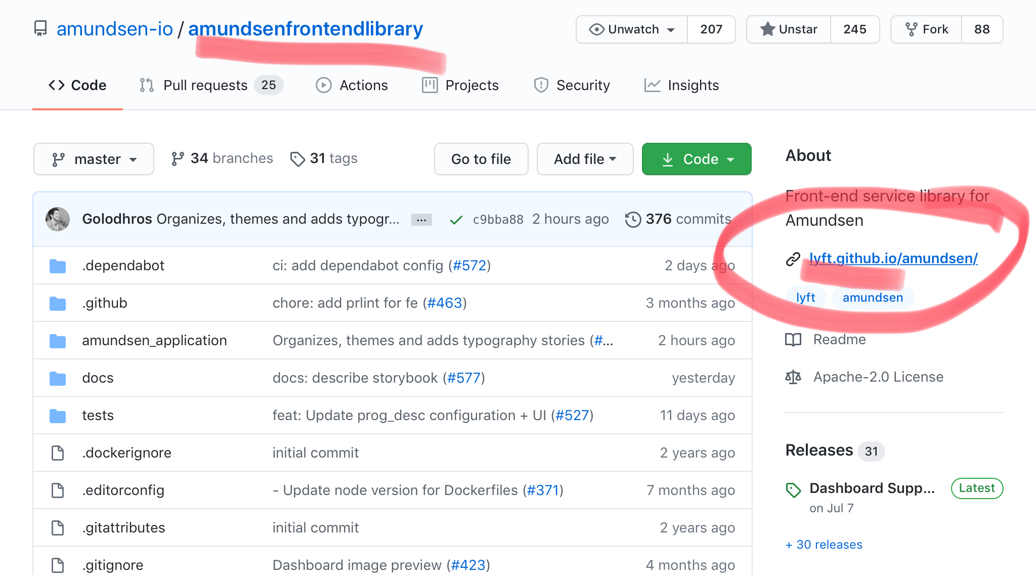 Frontend repo - broken docs link · Issue #633 · amundsen-io/amundsen ...