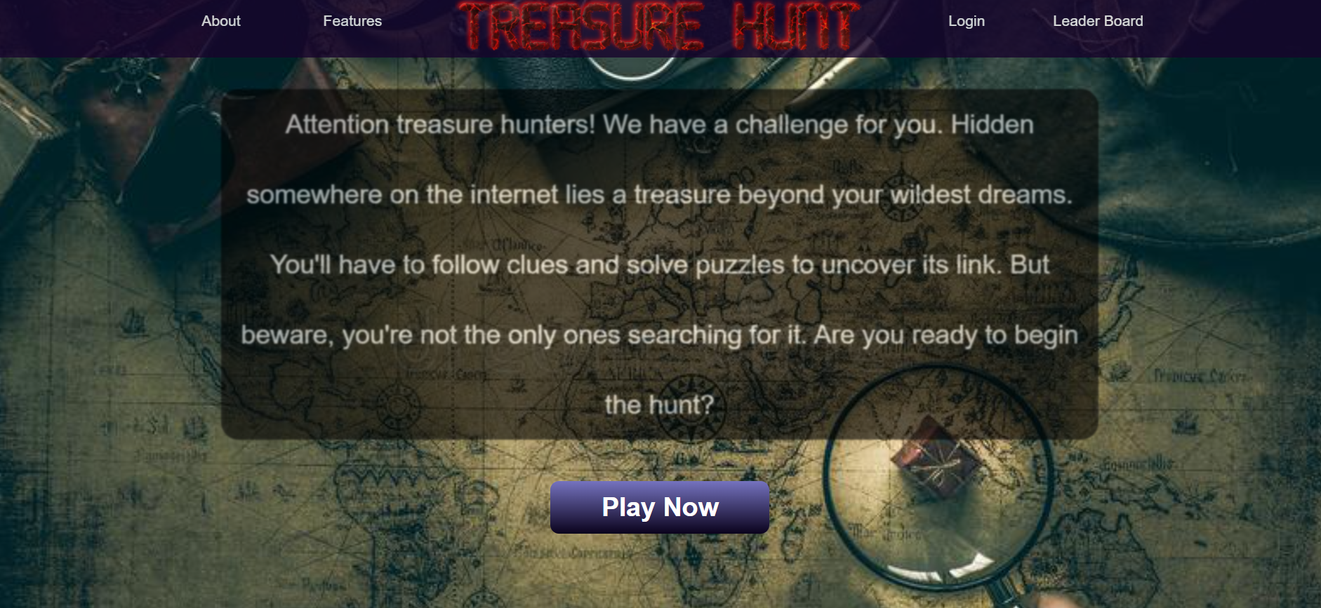 GitHub - Anim3shSinha/Treasure-Hunt-Game: Treasure Hunt Game