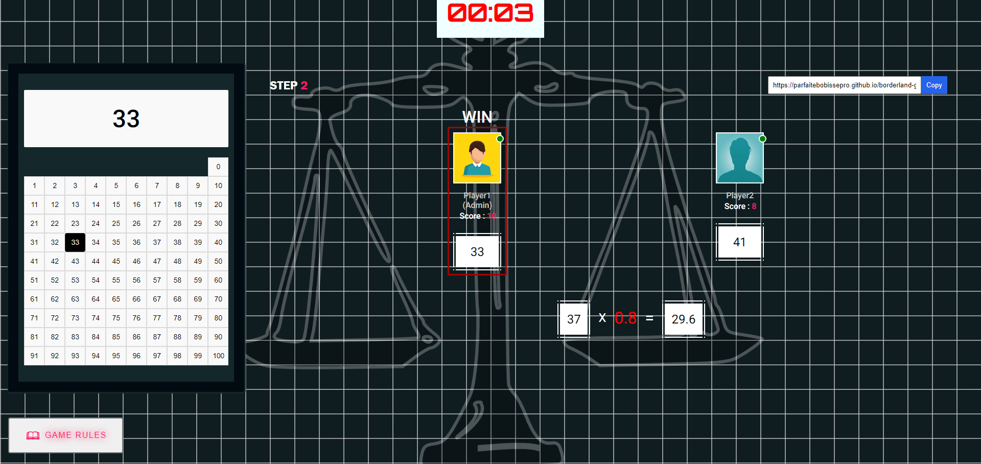 GitHub parfaitebobissepro/borderlandgamebalancescale This project