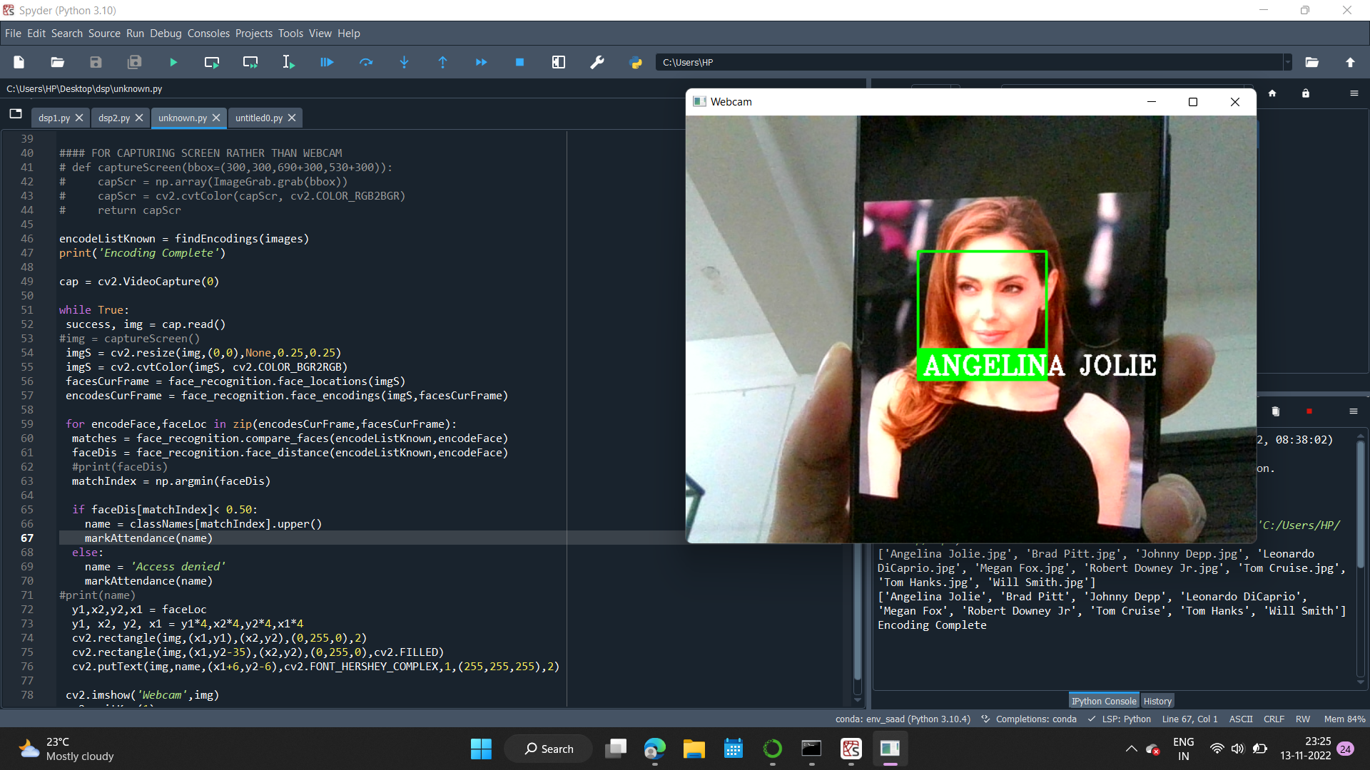 GitHub - nandini697/Access-control-in-python: Using open CV for facial ...