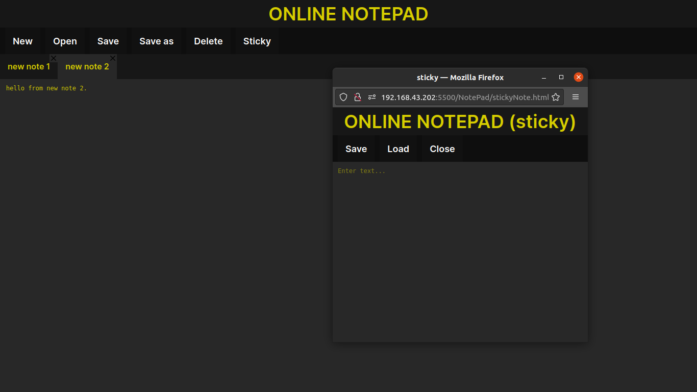 GitHub - HarshGaur387R/NotePad: NotePad is a EXTRA ORDINARY web ...