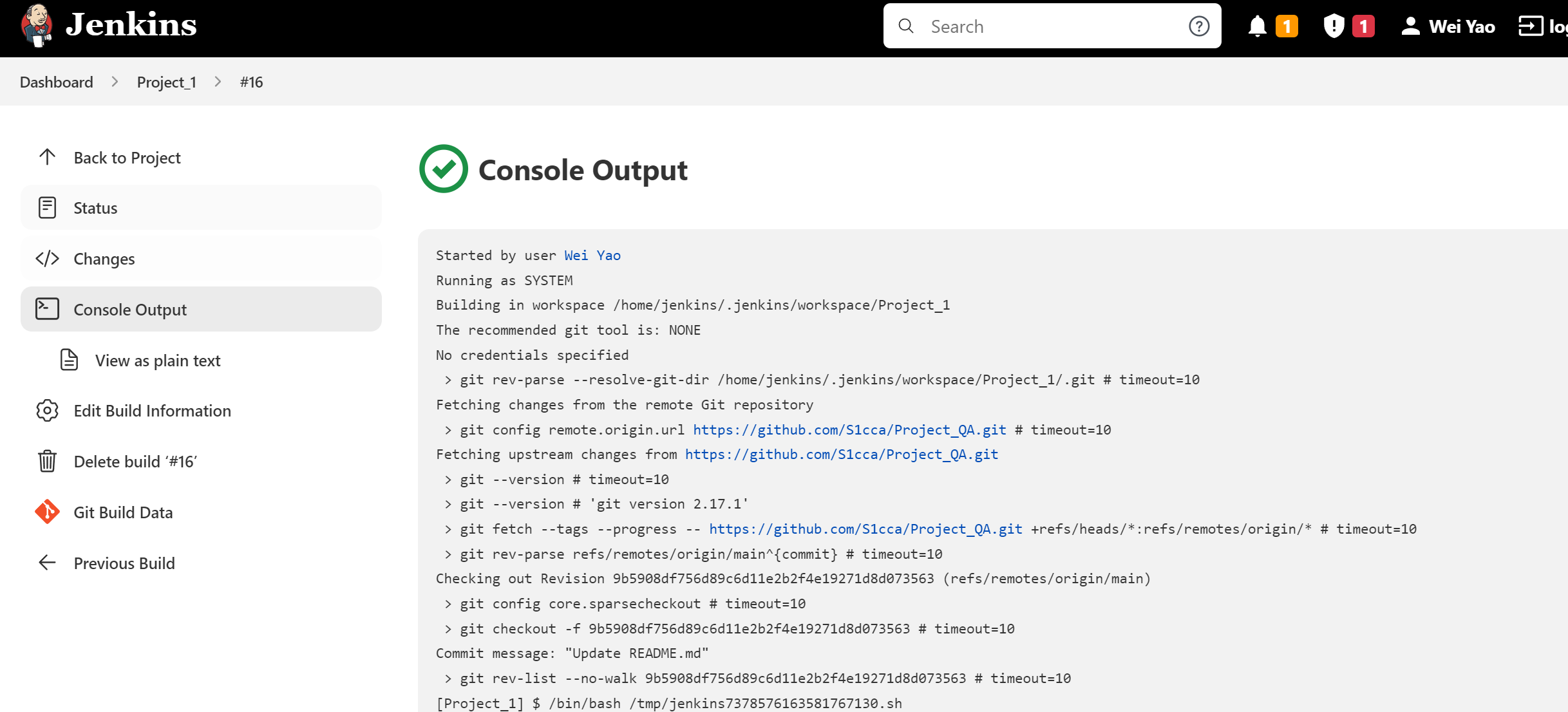 Github S1cca Project Qa