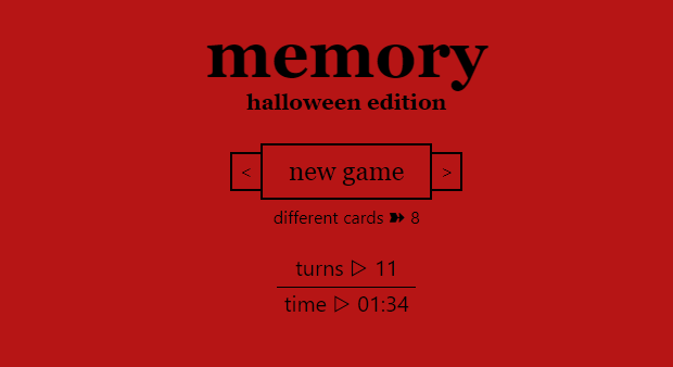 GitHub - milsek/memory-game: html+css+js (+tailwind) memory game