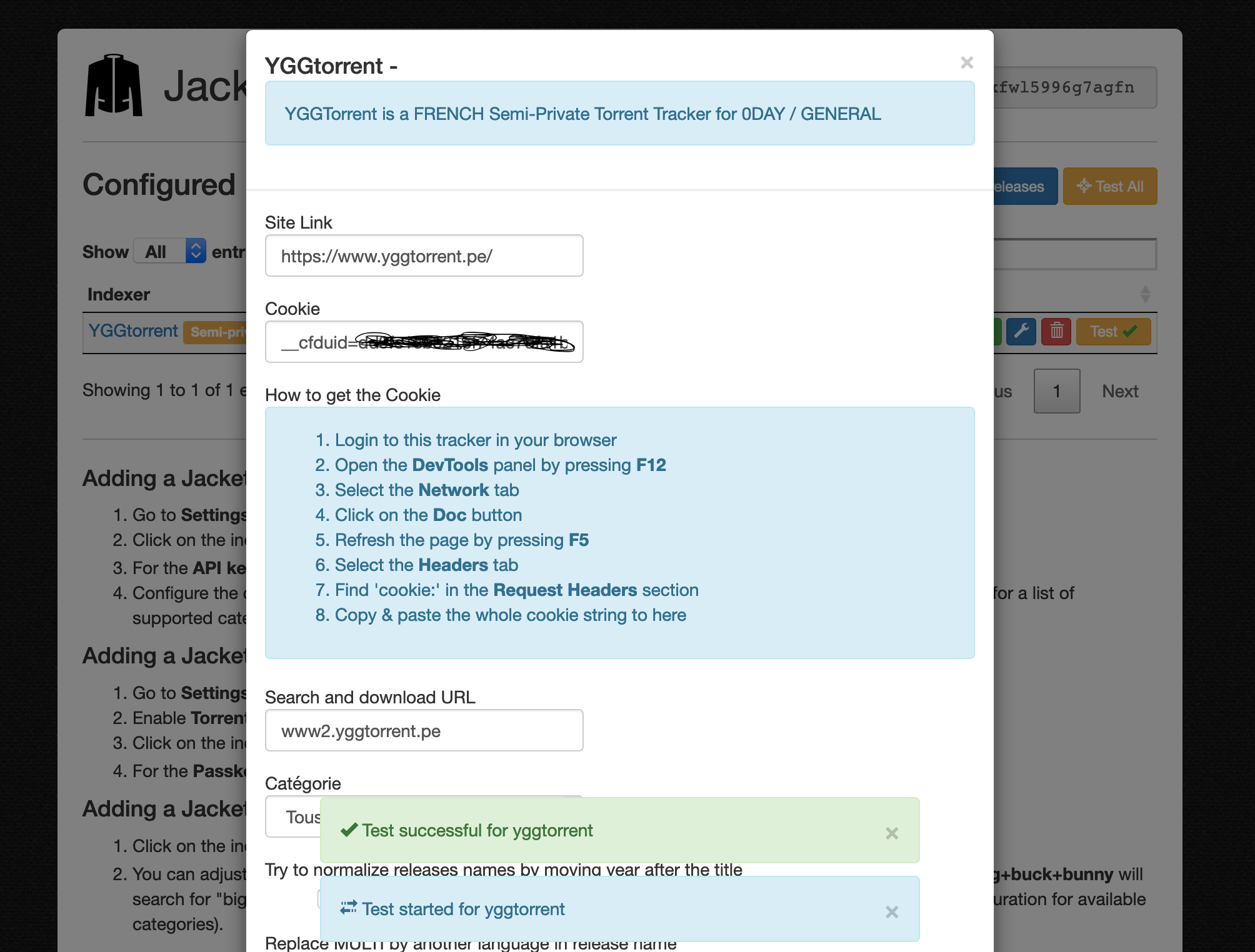 Yggtorrent] Login Failed: No Form Found On.