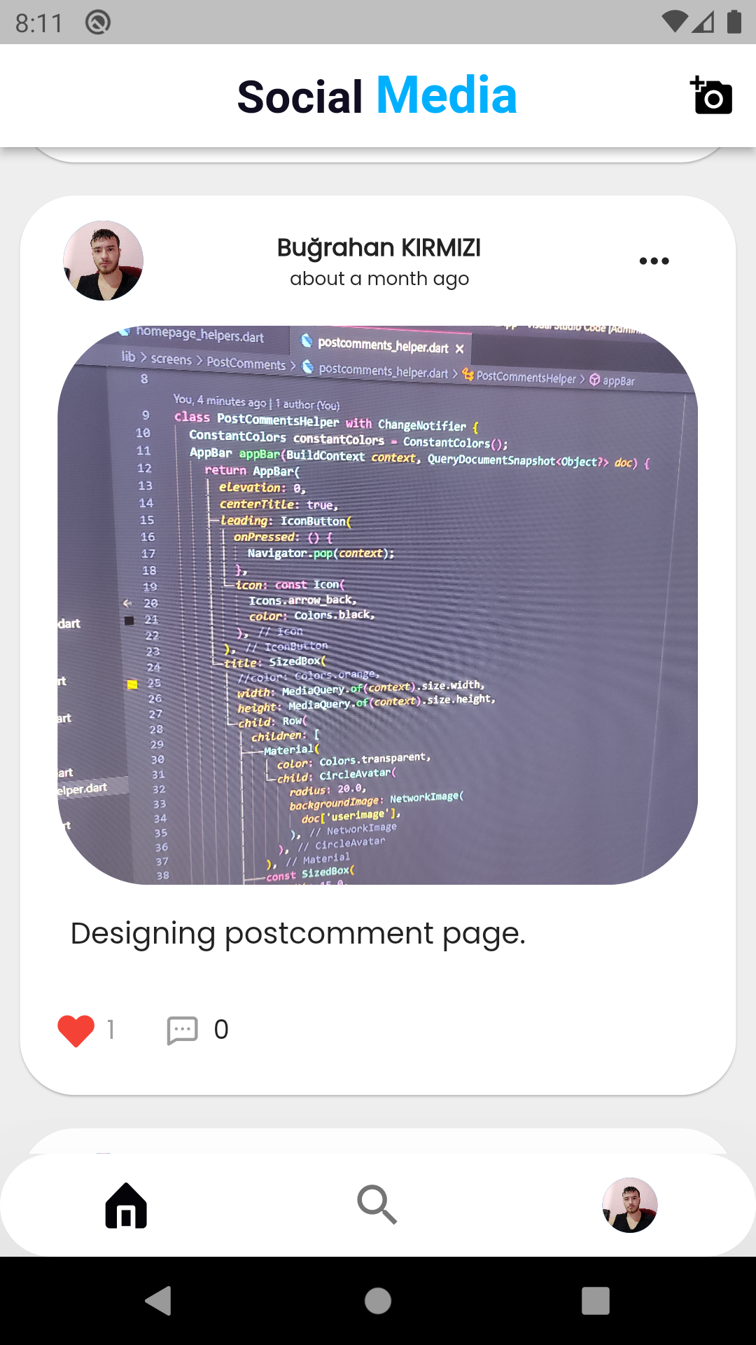 GitHub - burahankrmz/SocialMediaApp: SocialMedia with Flutter,Firebase