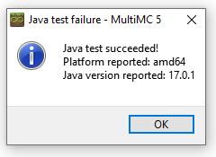 Test failed successfully · Issue #4481 · MultiMC/Launcher · GitHub