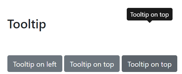 Tooltip on Top doesn't work, it appears on top most element · Issue ...