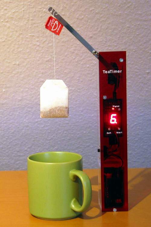 GitHub - Fra4prg/TeaTimer: Tea Timer with Servo that controls Teabag