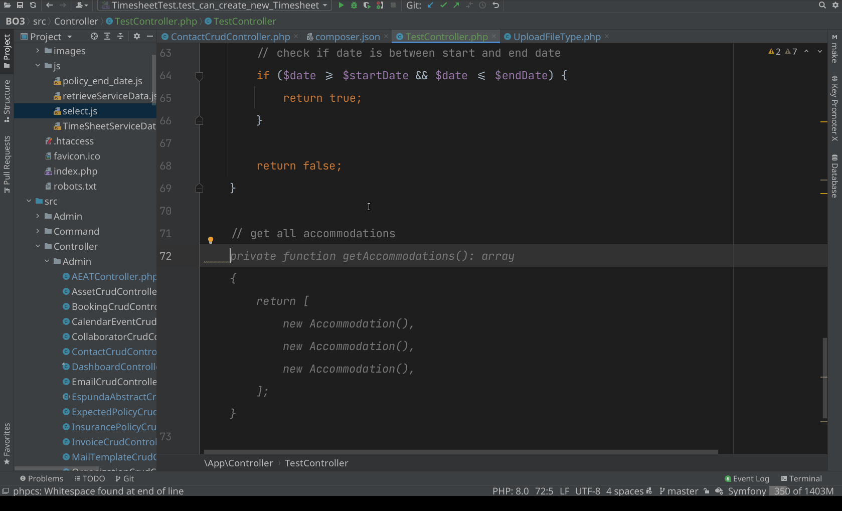 Completions screen not showing (anymore) in PhpStorm · community