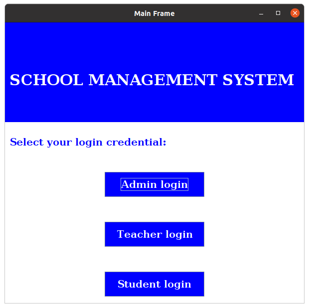 GitHub - ashwinighodake/school-management-system: College Management ...