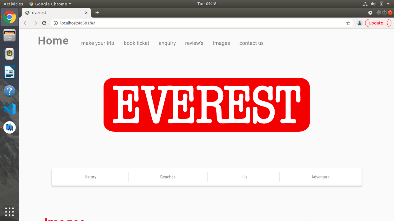 GitHub - Arjun-00/everest_webscreen: web site creating