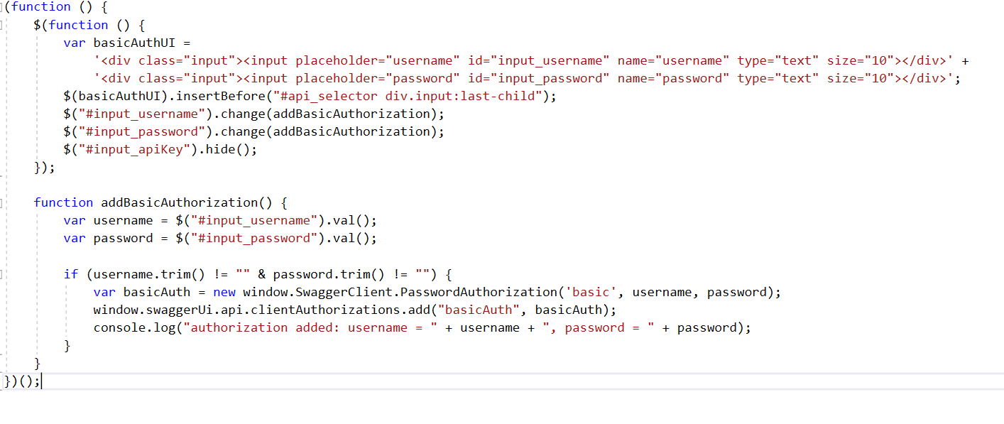 How do you add Basic Authentication to your swagger documentation page ...