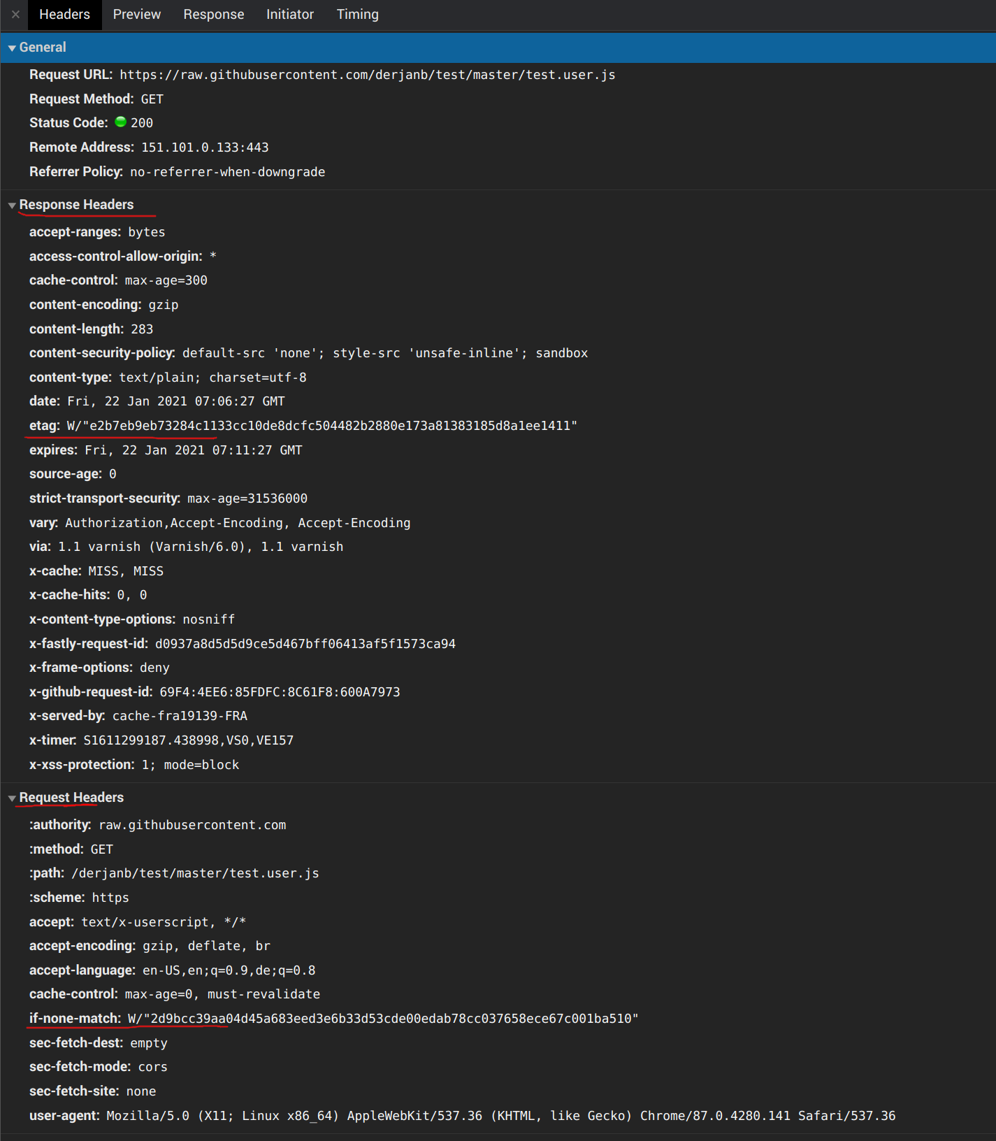 "Check for userscript updates" doesn't work on Chromium Edge · Issue