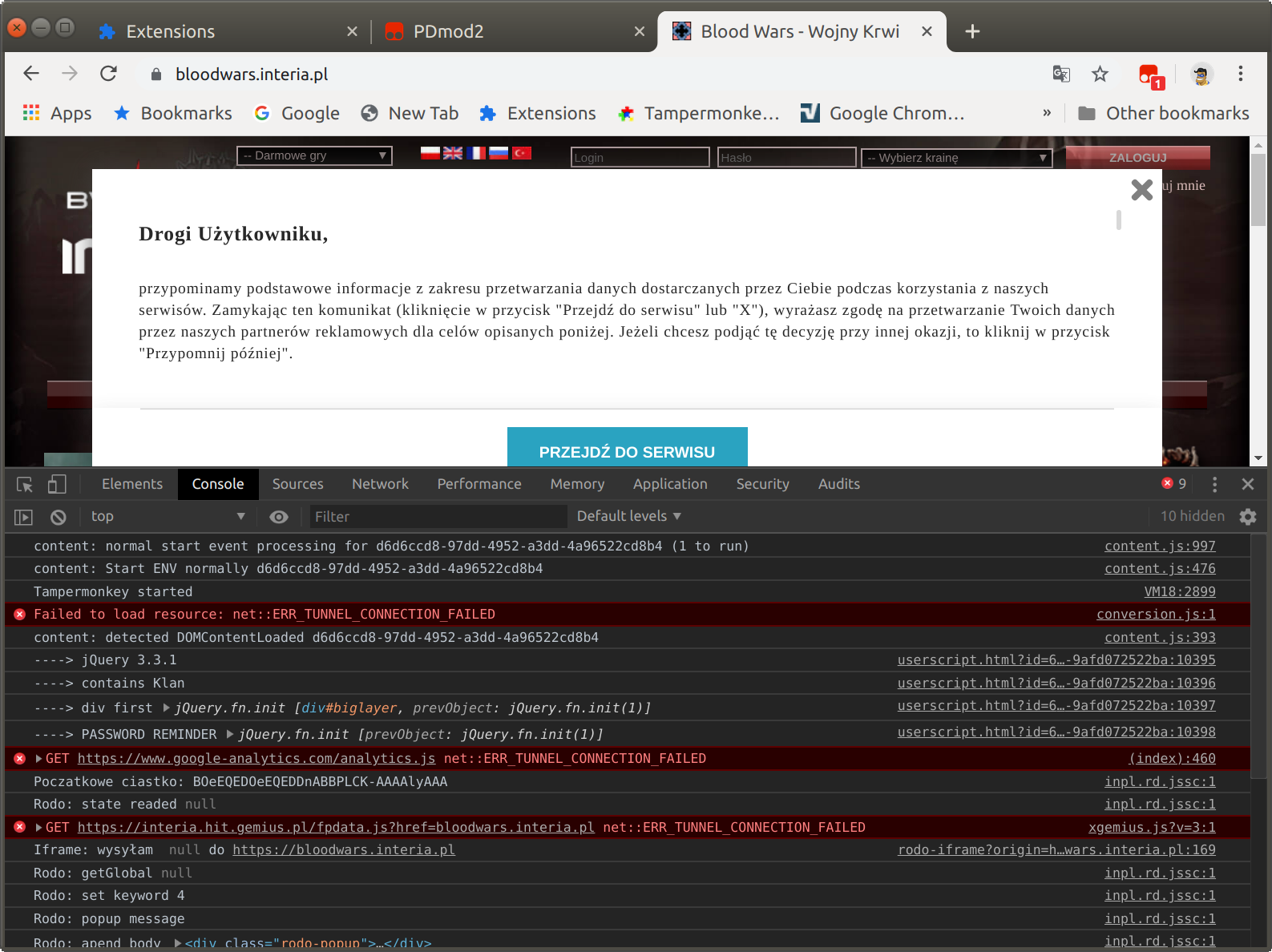 jQuery works on GM (Firefox) but not TM (Firefox/Slimjet/CentBrowser