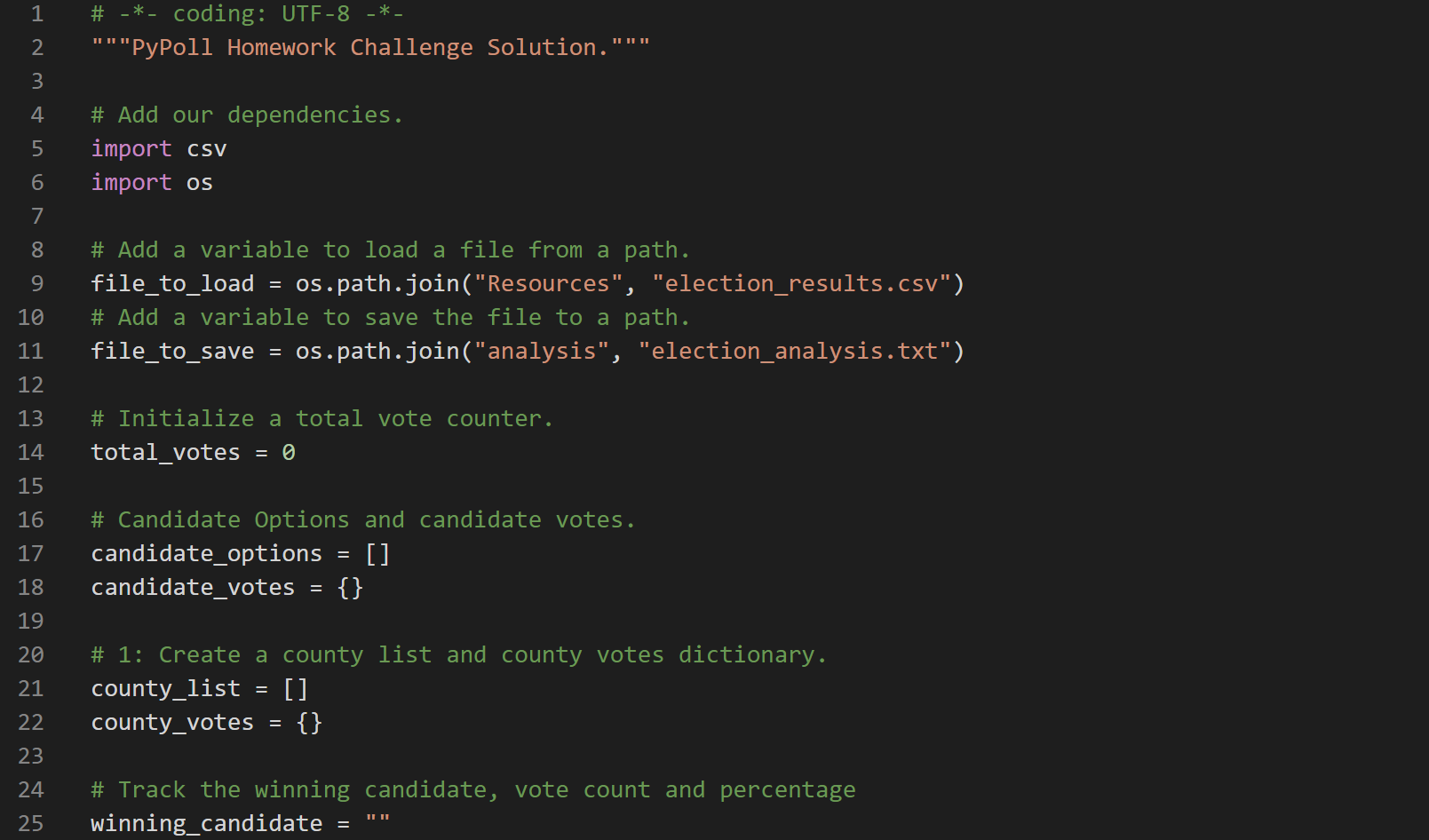 GitHub - aw1442/Election_Analysis: Python 3.7 · GitHub
