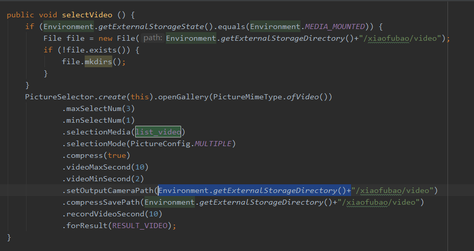 录制视频 返回默认路径开头部分重复 · Issue #350 · LuckSiege/PictureSelector · GitHub
