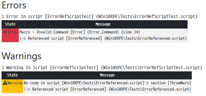 Error log reports incorrect source script when macro is called from ...
