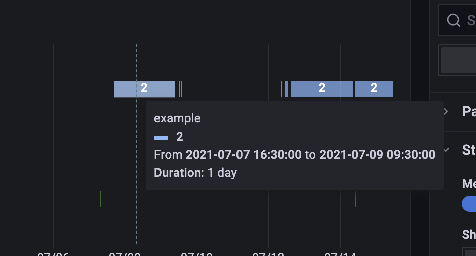 State Timeline: Show Duration in chart · Issue #36815 · grafana/grafana ...