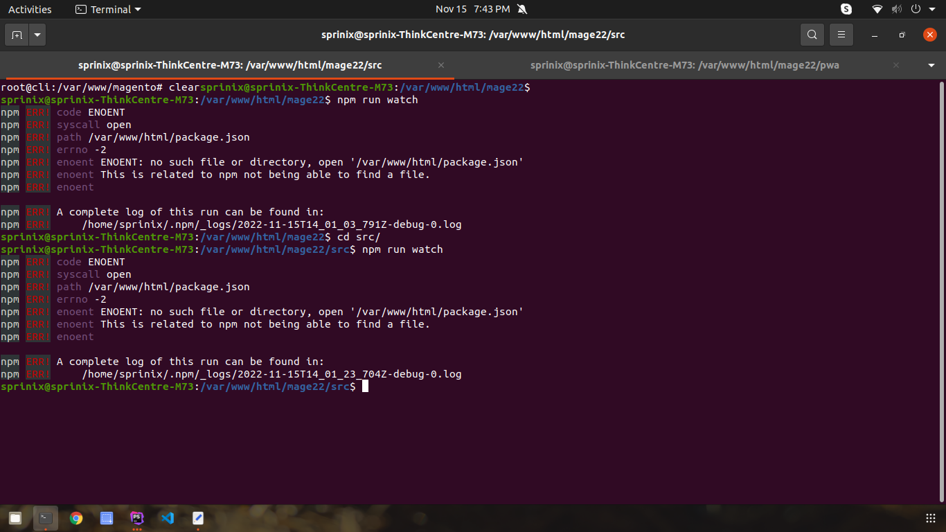 unable to start the project · Issue #4005 · magento/pwa-studio · GitHub