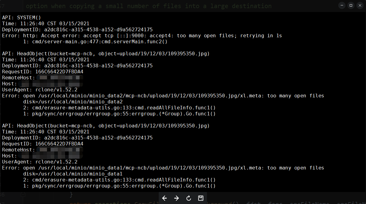 rclone1.52.2 , too many open file · Issue #5129 · rclone/rclone · GitHub
