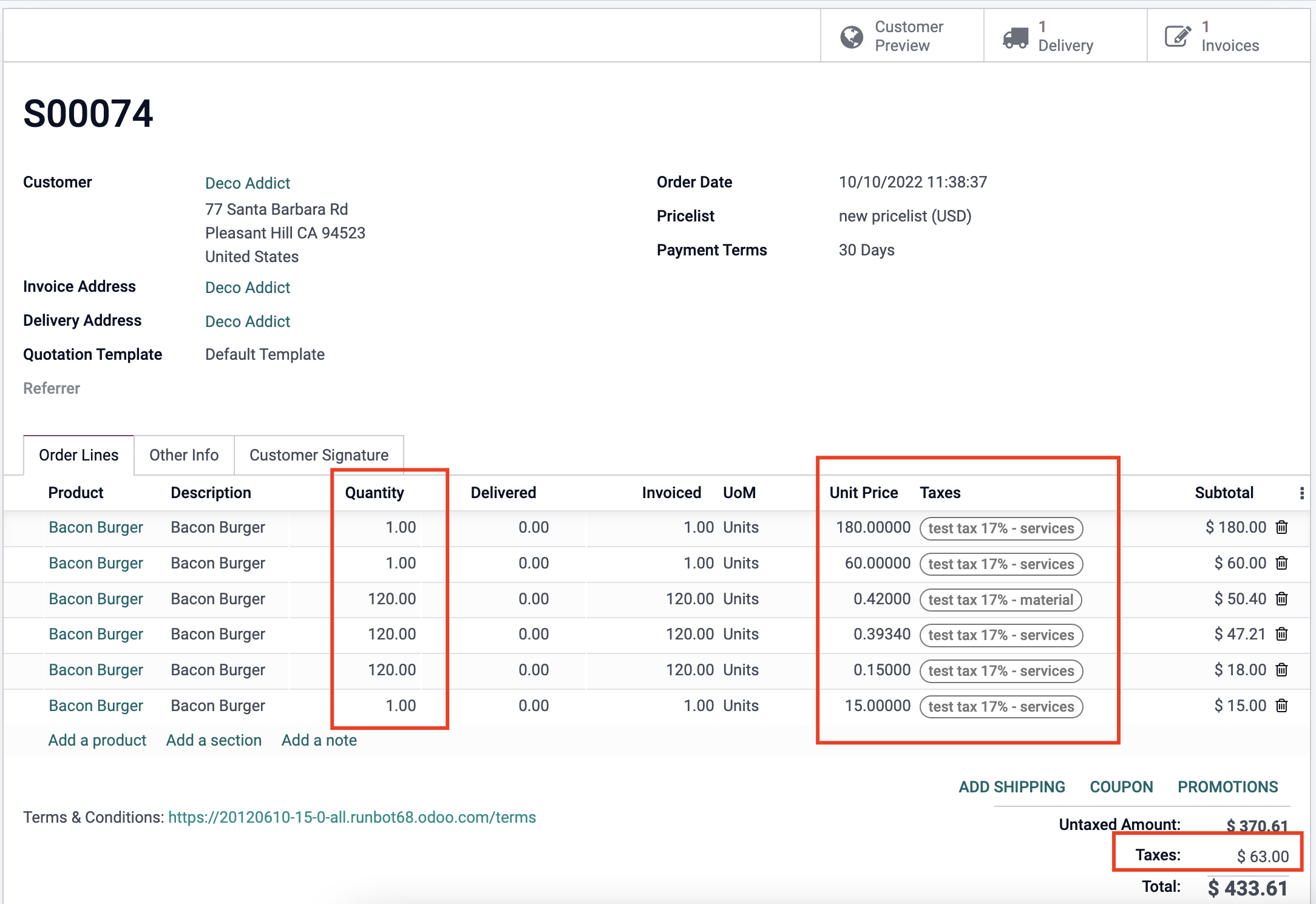 [15.0] Rounding incoherence between SO and created invoice taxes ...