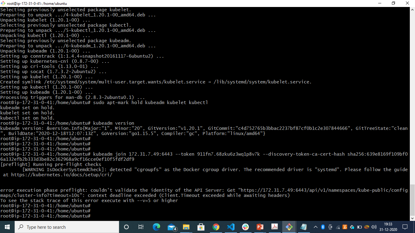 Installing kubeadm · Issue #25894 · kubernetes/website · GitHub