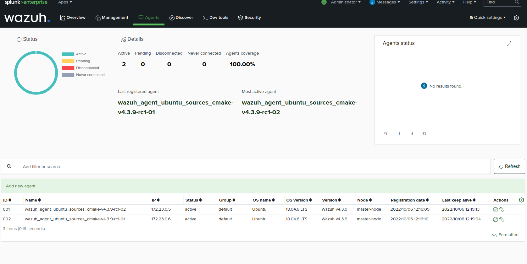 Release 4.3.9 - Release Candidate 1 - Splunk smoke tests · Issue #1376 ...