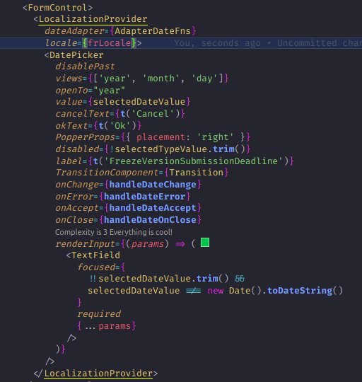 LocalizaitonProvider With Date fns Is Not Chaning To The localizaitonprovider-with-date-fns-is-not-chaning-to-the