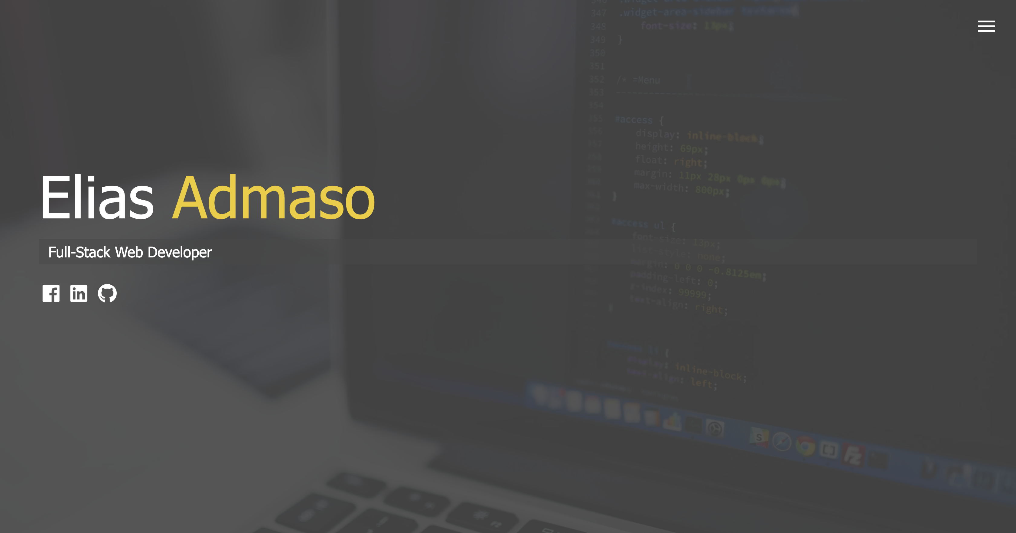 GitHub - eliasadmaso1/My-Portfolio: My-Portfolio