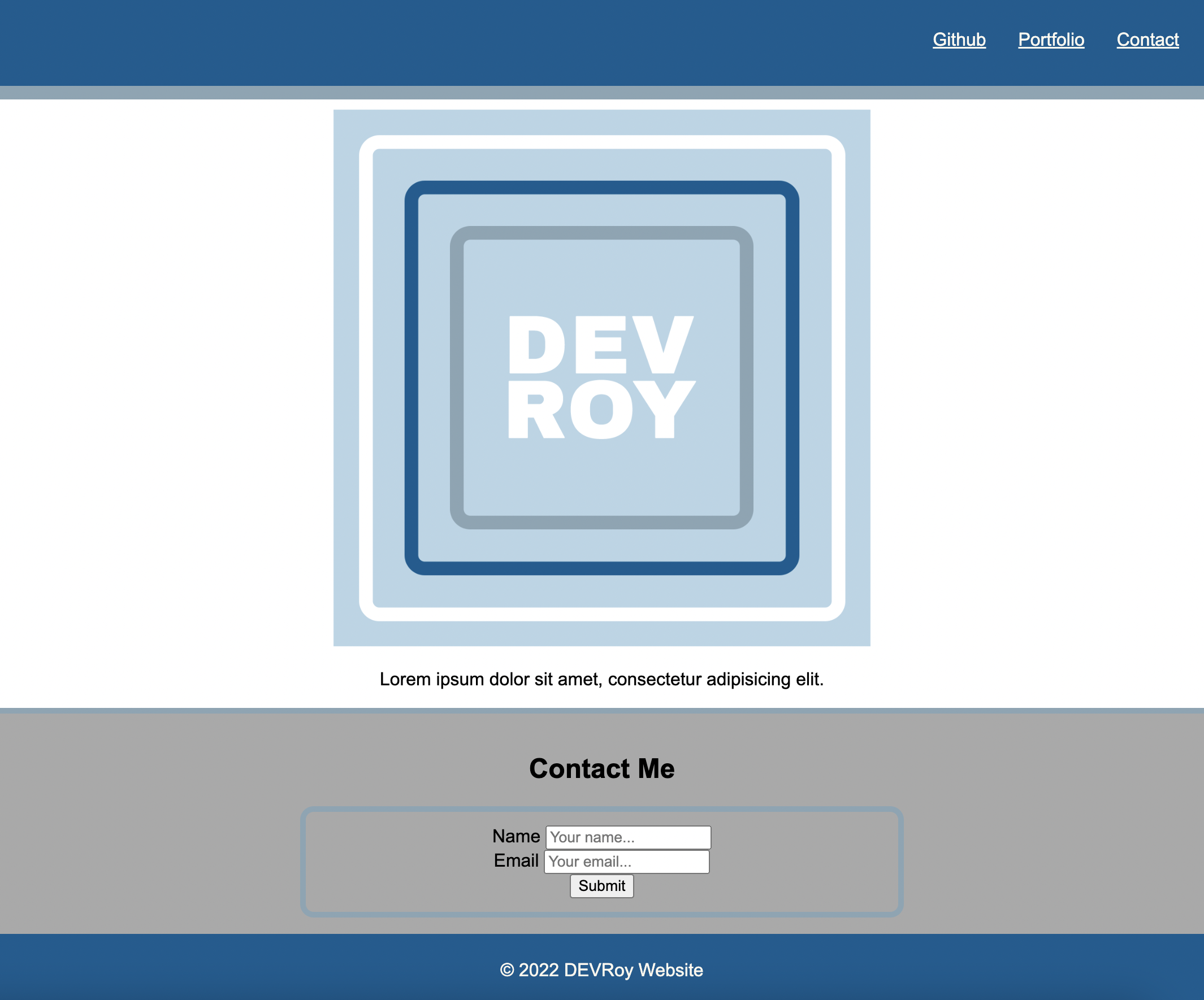 GitHub - DEV-RoyGarza/project-landing-page: Project landing page using ...