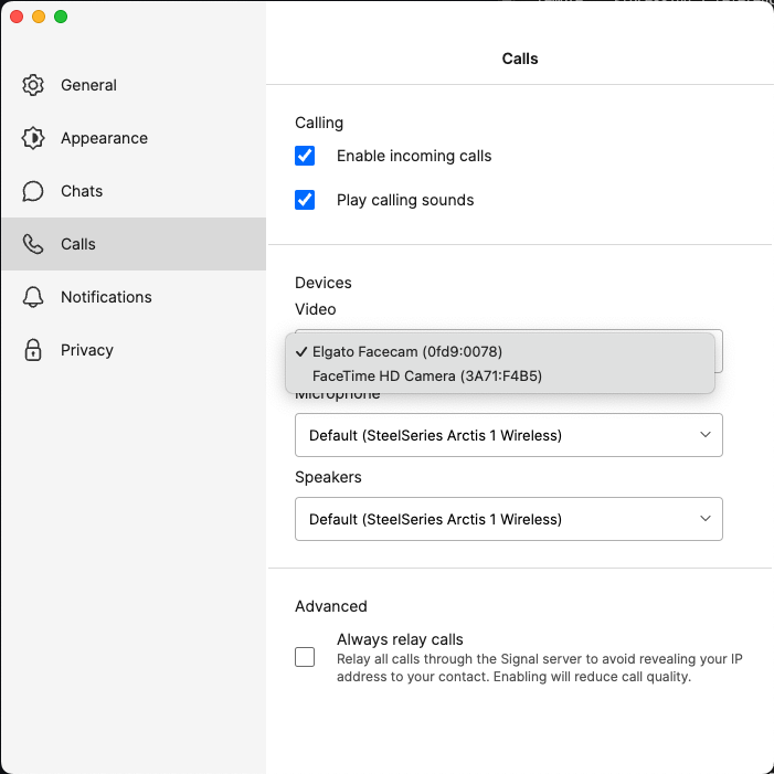 [macOS] OBS Virtual Camera not detected · Issue 6552 · signalapp