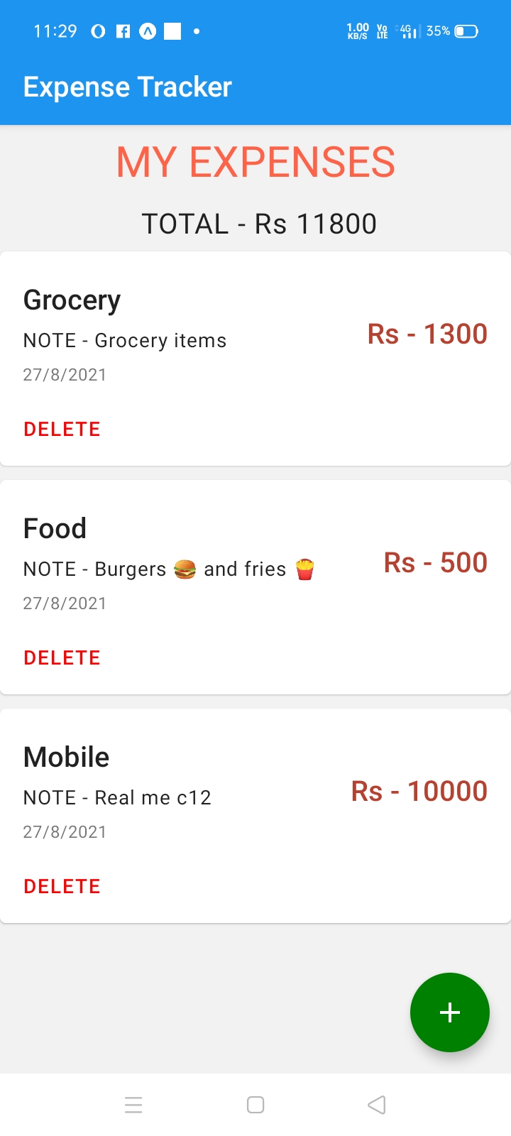GitHub - Pavanreddy7981/Expense-Tracker: Expense Tracker App is ...