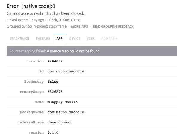 Error in [native code]:0 · Issue #568 · msupply-foundation/mobile · GitHub