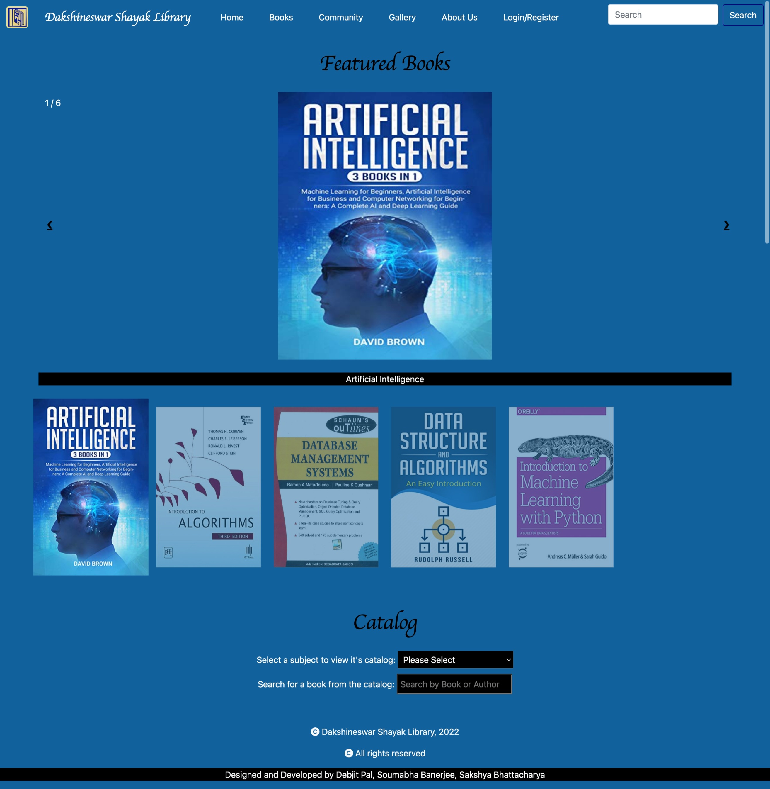 GitHub - debjitpal5040/library: An Online Library