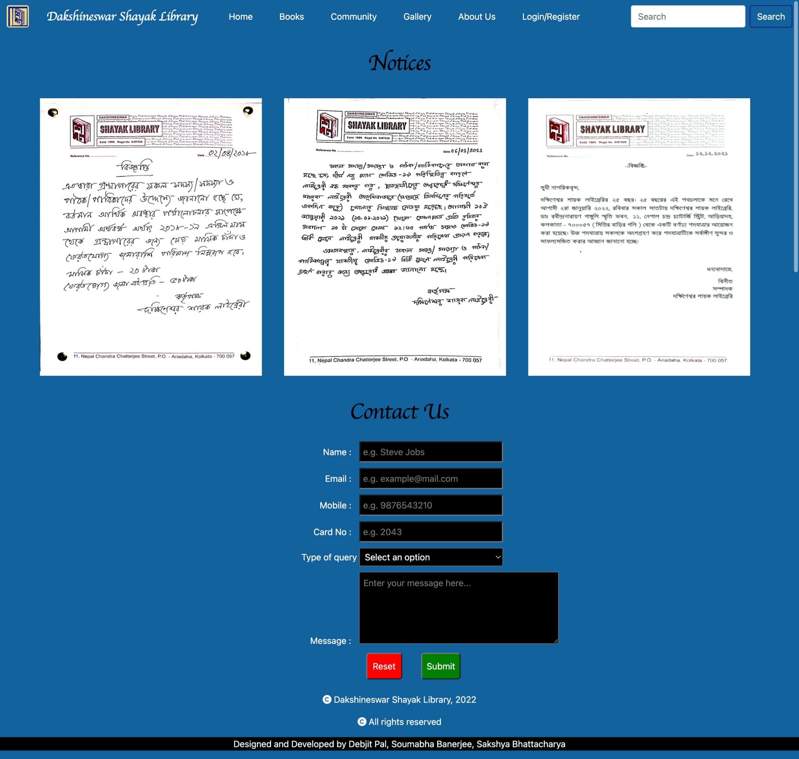 GitHub - debjitpal5040/library: An Online Library