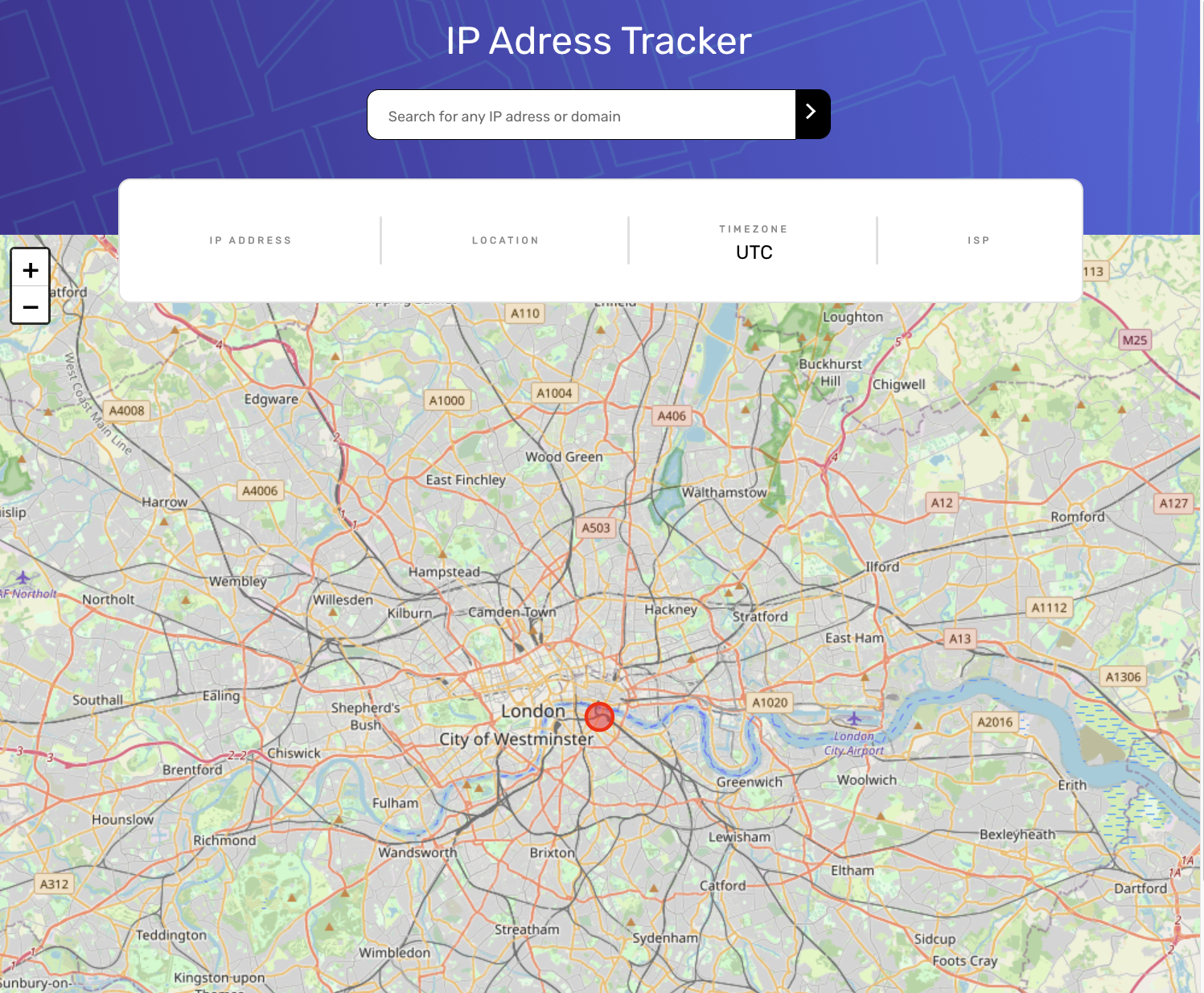 GitHub - jorbelca/ipAdressTracker: Project from Frontend Mentor