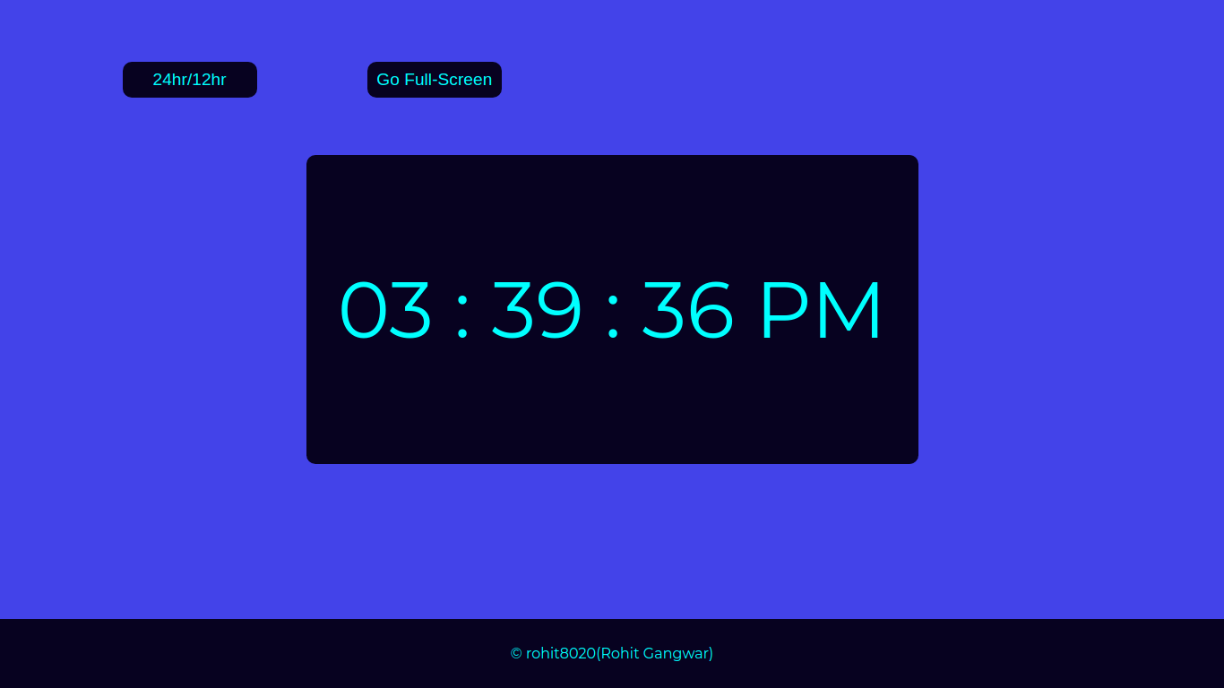 GitHub rohit8020/digital_clock_app This is a simple Digital Clock App. In which you can