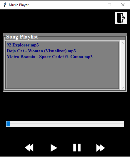 GitHub - JanKolo04/musicPlayer: Music Player