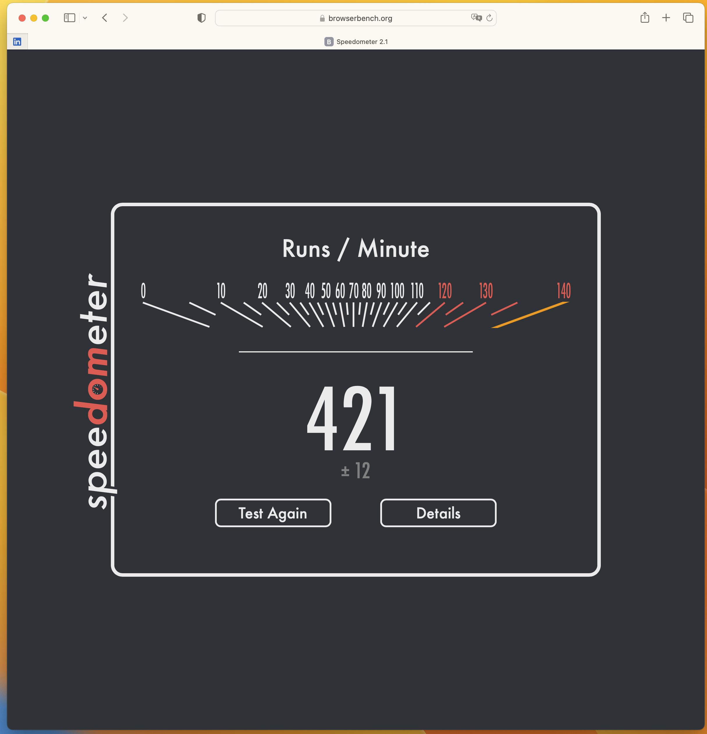 Improvements using CpuTopologyuRebuild and browser benchmarking using