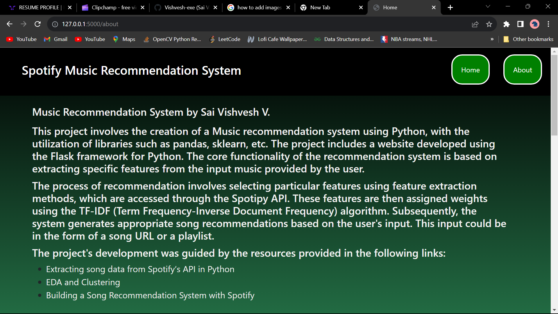 GitHub A Machine learning