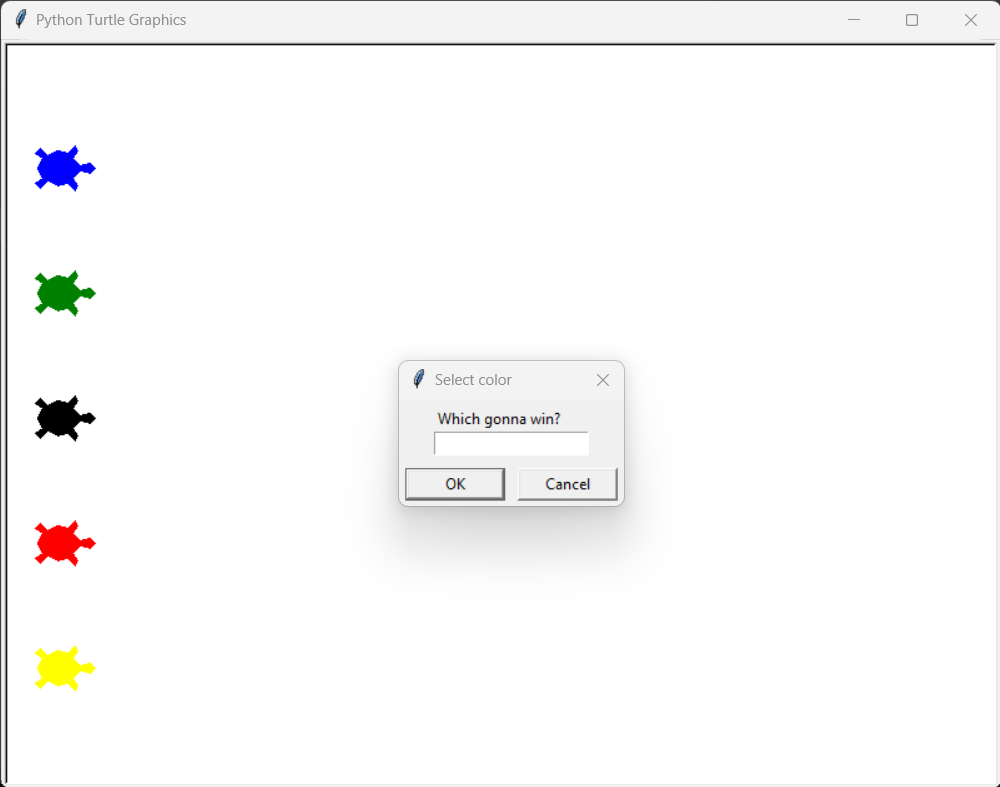 GitHub ikhsanmasu/GAMETurtleRace Bet on your turtle color