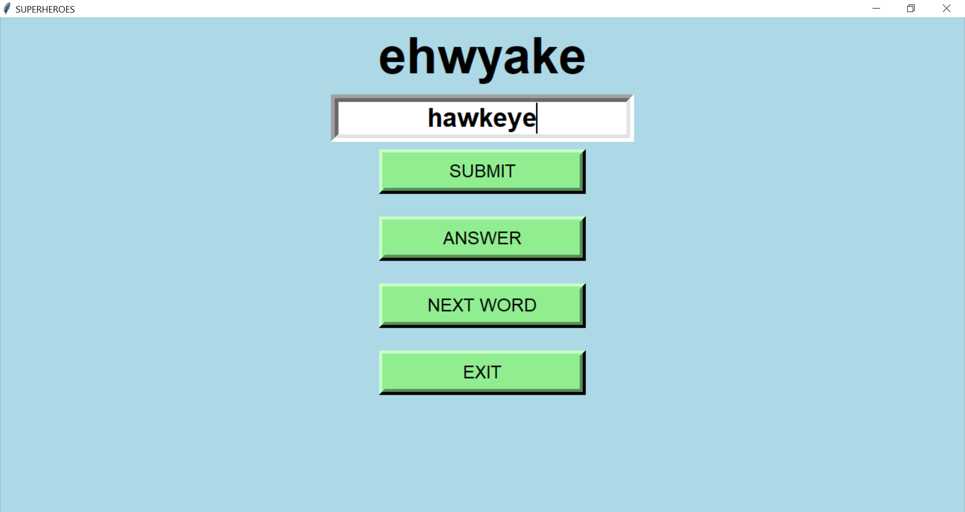 guessing